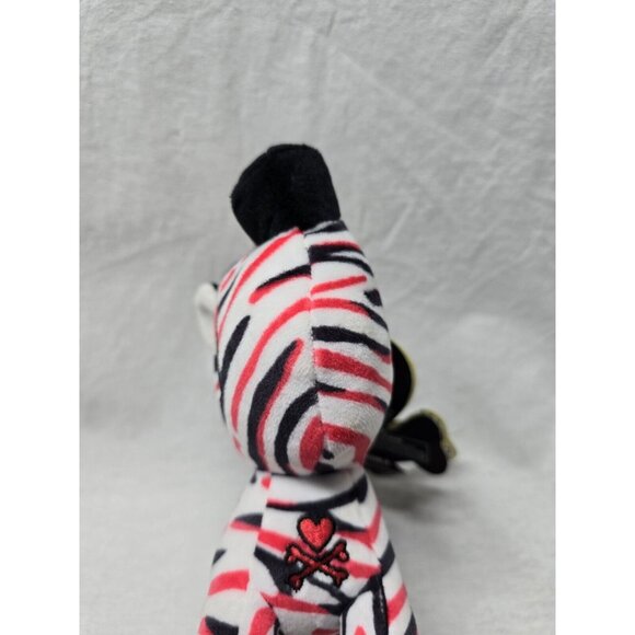 Tokidoki Unicorno Plush - ZAMBA (Small - 7.5 inch) - Red White Black Zebra - Picture 7 of 7
